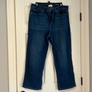 Loft outlet jeans. Straight leg size 14
